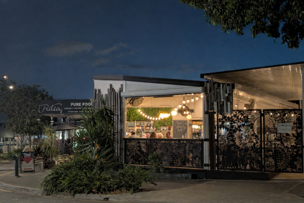 Exterior of Putia Pure Food Kitchen